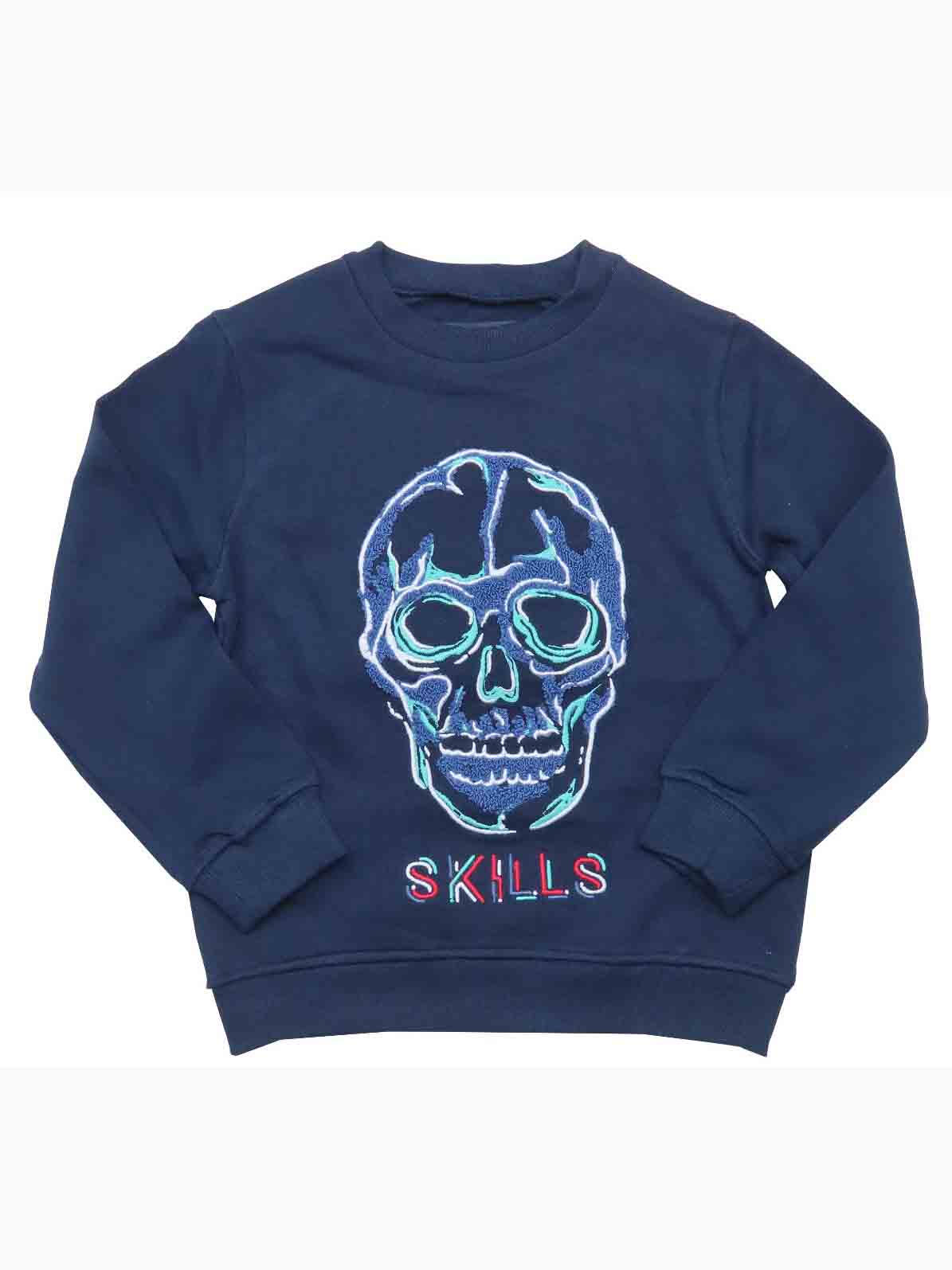 Boys Pullover Sweatshirt With Applique