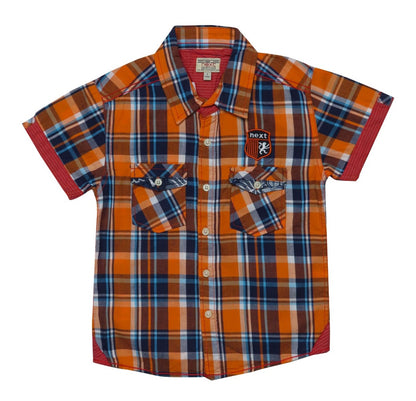 Boys Checked Woven Shirts