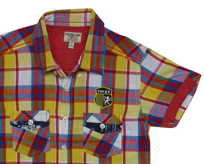 Boys Checked Woven Shirts