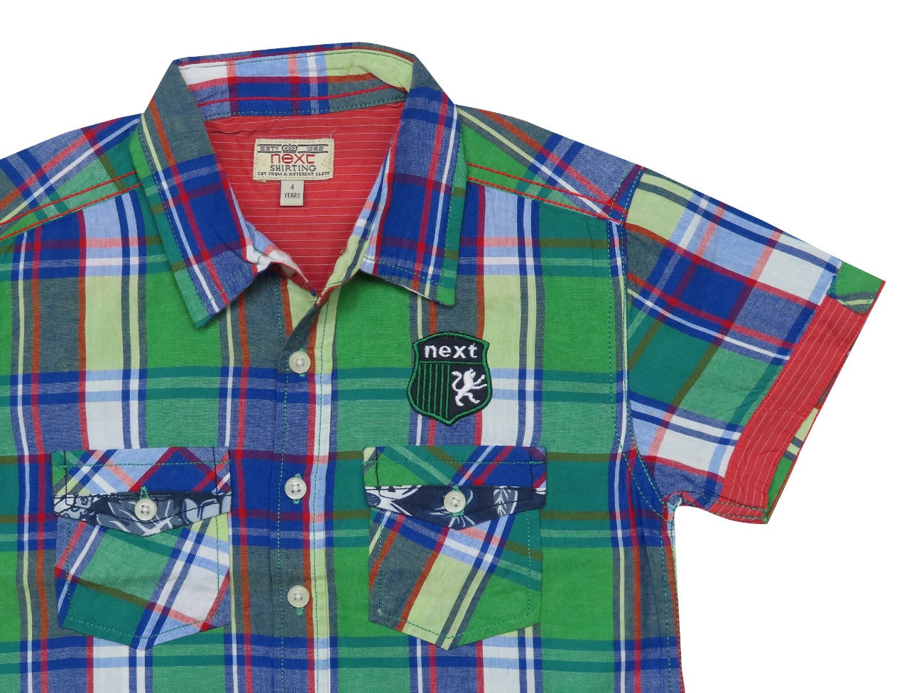 Boys Checked Woven Shirts