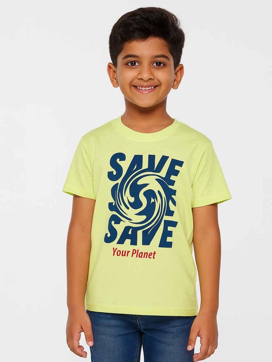 Boys Printed T Shirt
