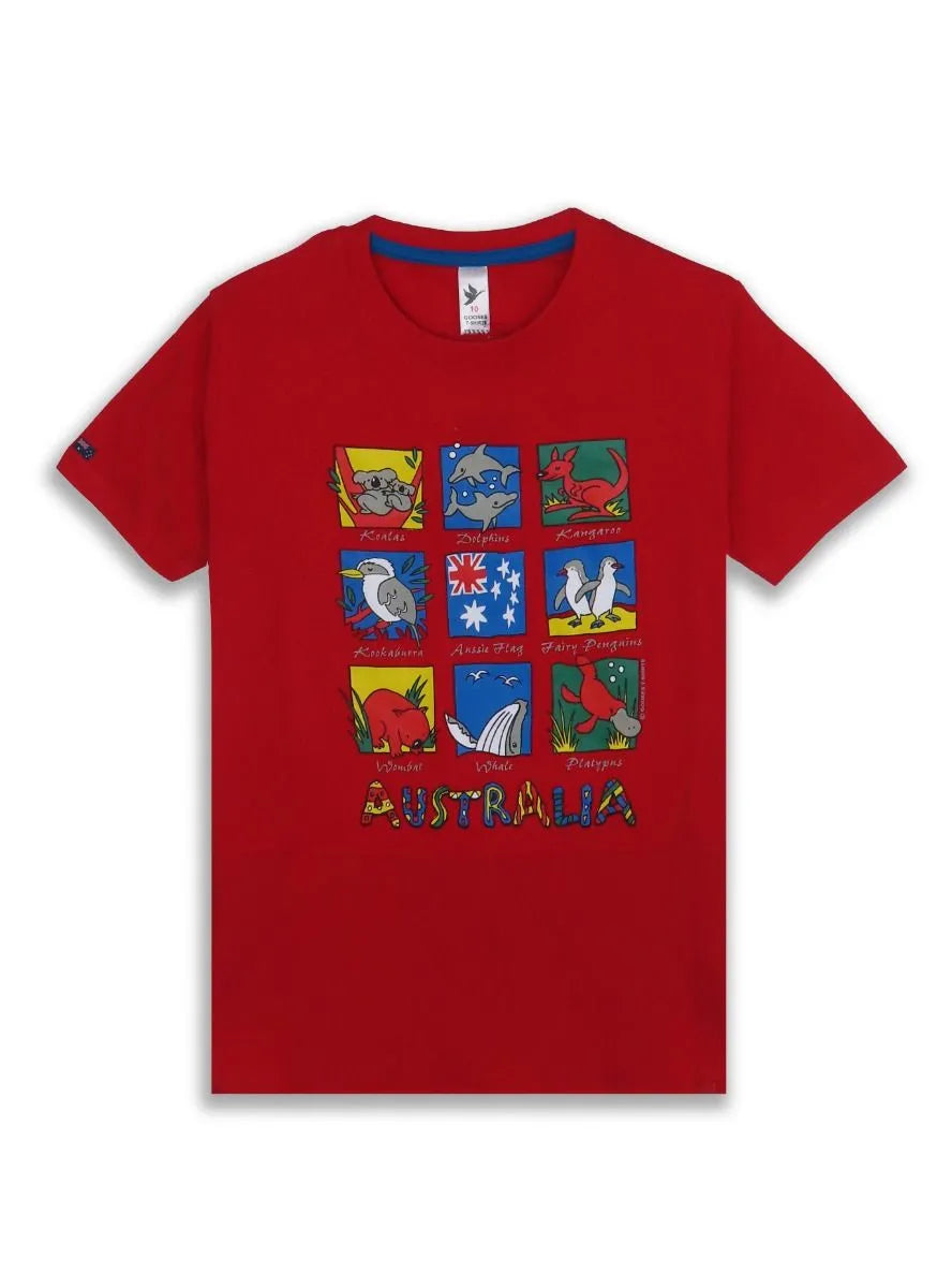 Boys Printed T Shirt