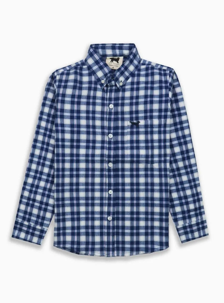 Boys Flannel Woven Shirt