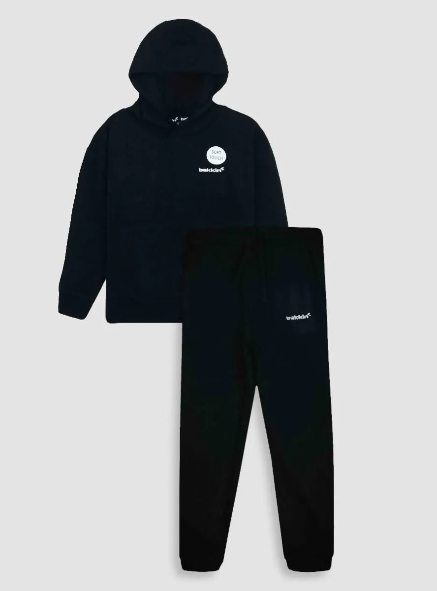 Boys Jogging Sets Sweatshirt and Joggers Black