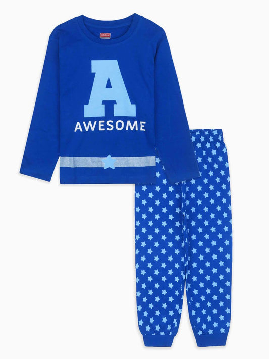 Boys Printed Pyjama Set