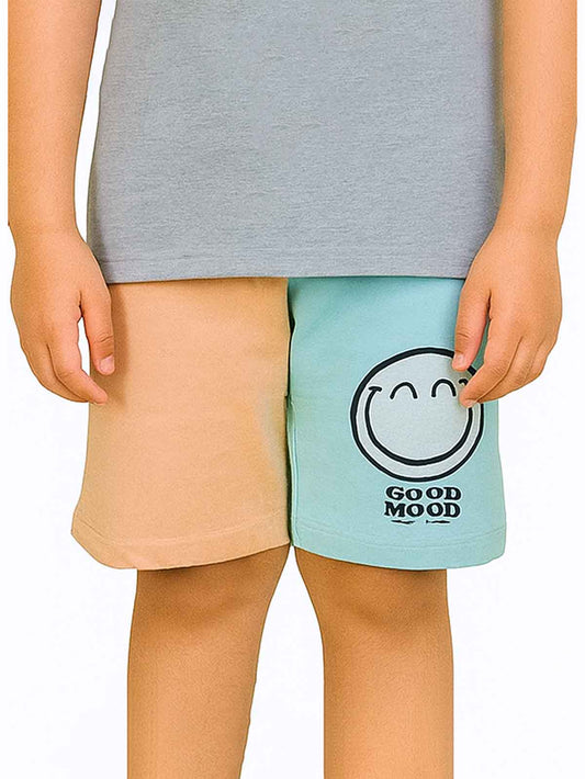 Boys French Terry Cut n Sew Shorts