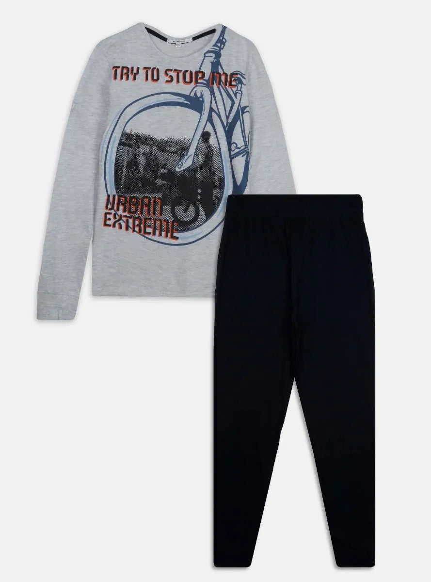 Boys Printed Pyjama Set