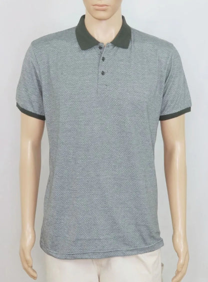 Mens Jacquard Polo