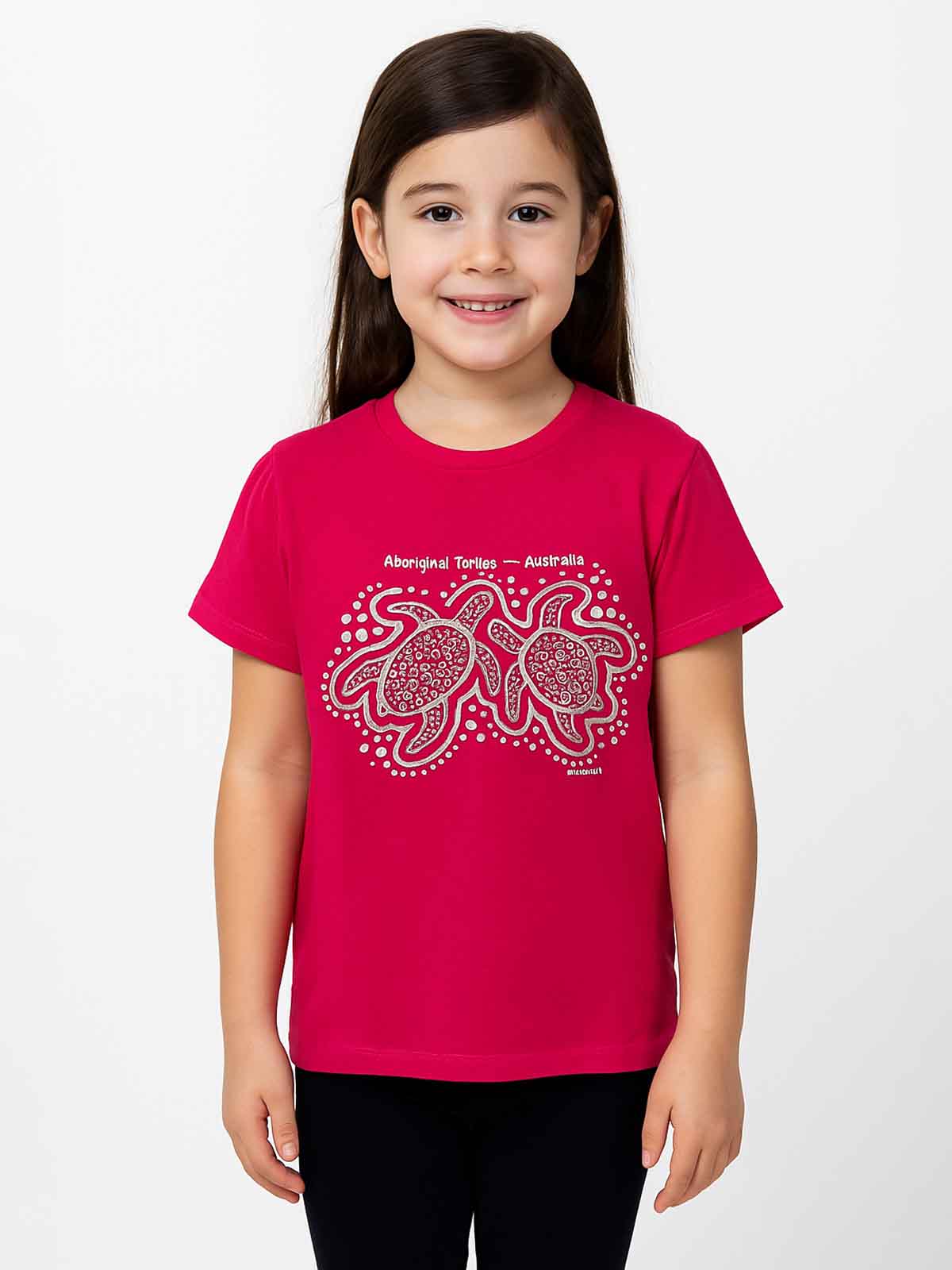 Girls T Shirt Fuchsia