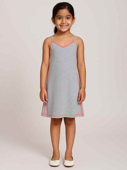 Girls Strappy Long Chemise