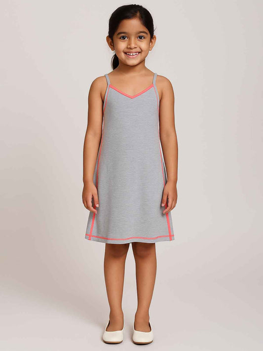 Girls Strappy Long Chemise