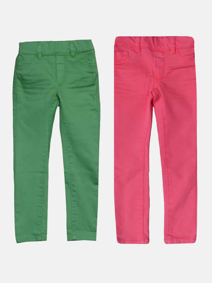 Girls Cotton Twill Pants