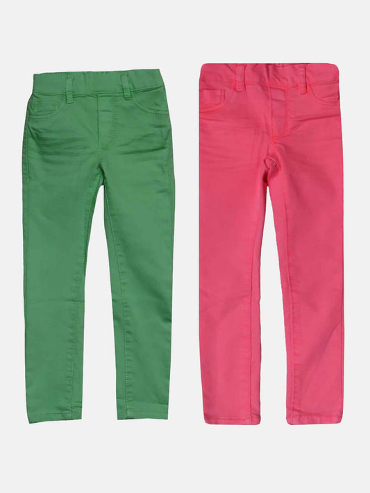Girls Cotton Twill Pants