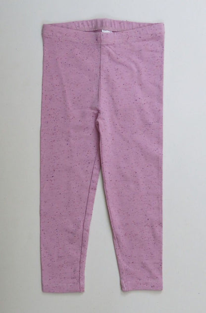 Girls Neppy Fabric Legging