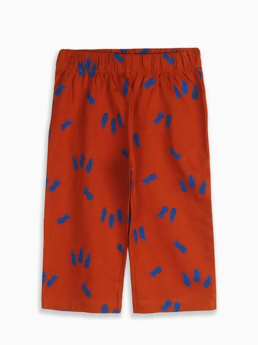 Girls Printed Capri Pant