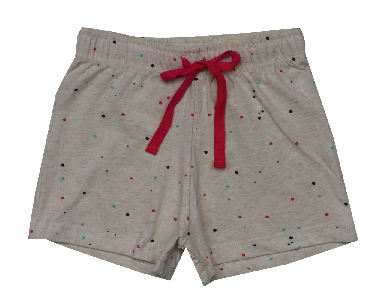 Girls Printed Stretch Knit Shorts