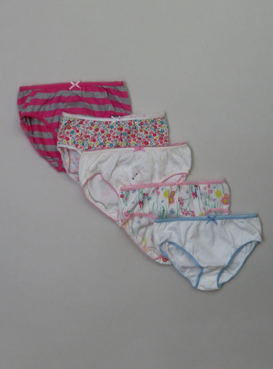 Girls 5 pack Briefs