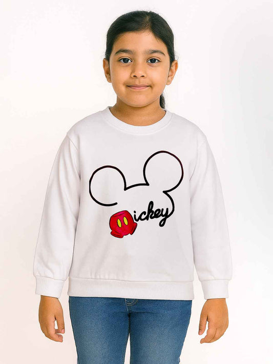 Girls Pullover Sweatshirt