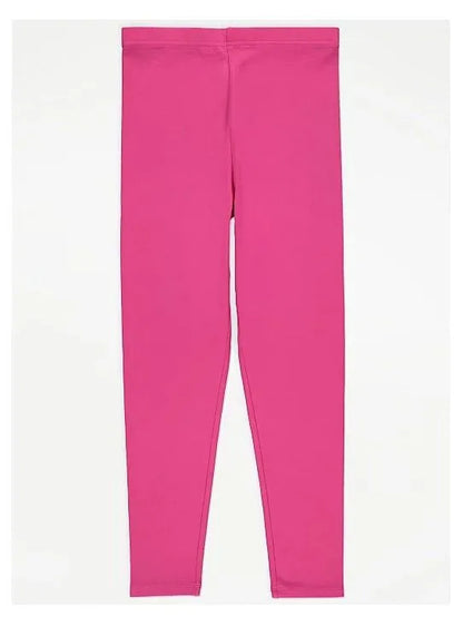 Girls Stretch Leggings Light Pink