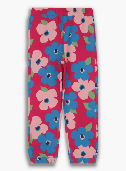 Girls Printed French Terry Jogger