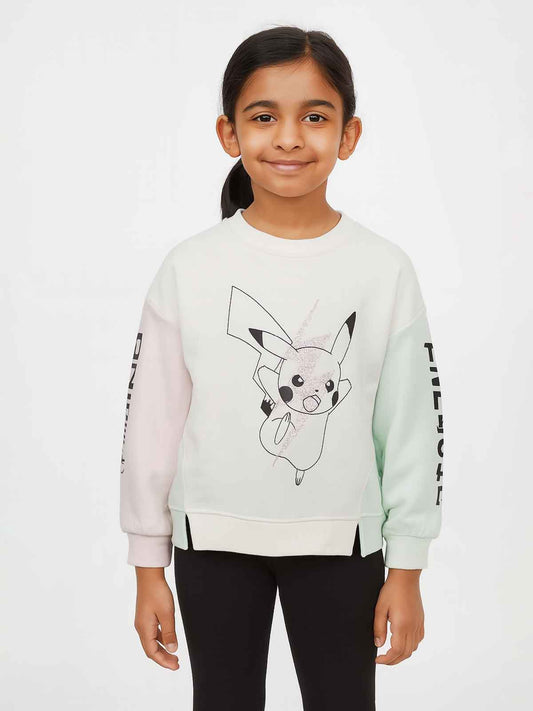 Girls Pullover Sweatshirt