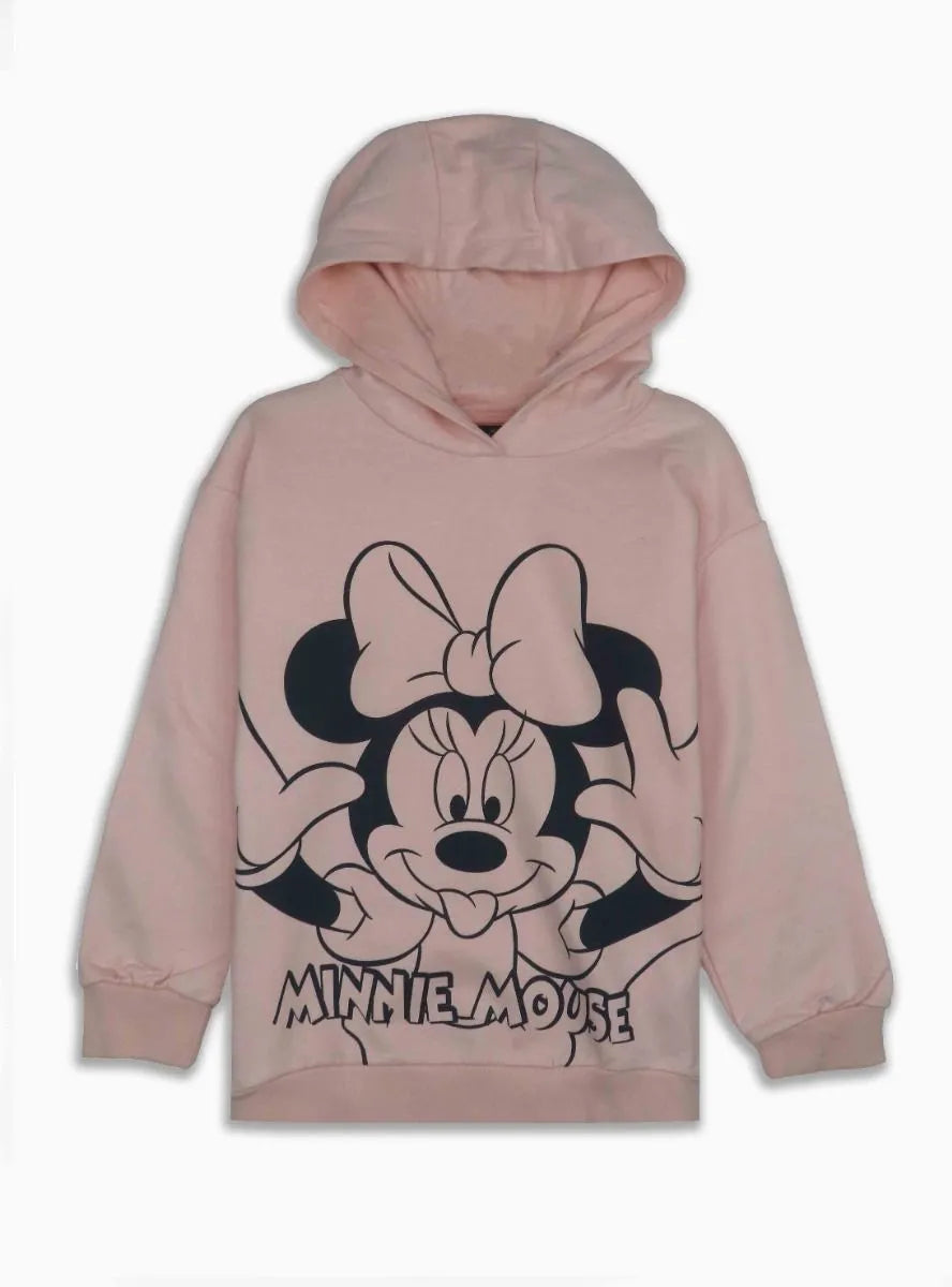 Girls Hooded Pullover Sweatshirt