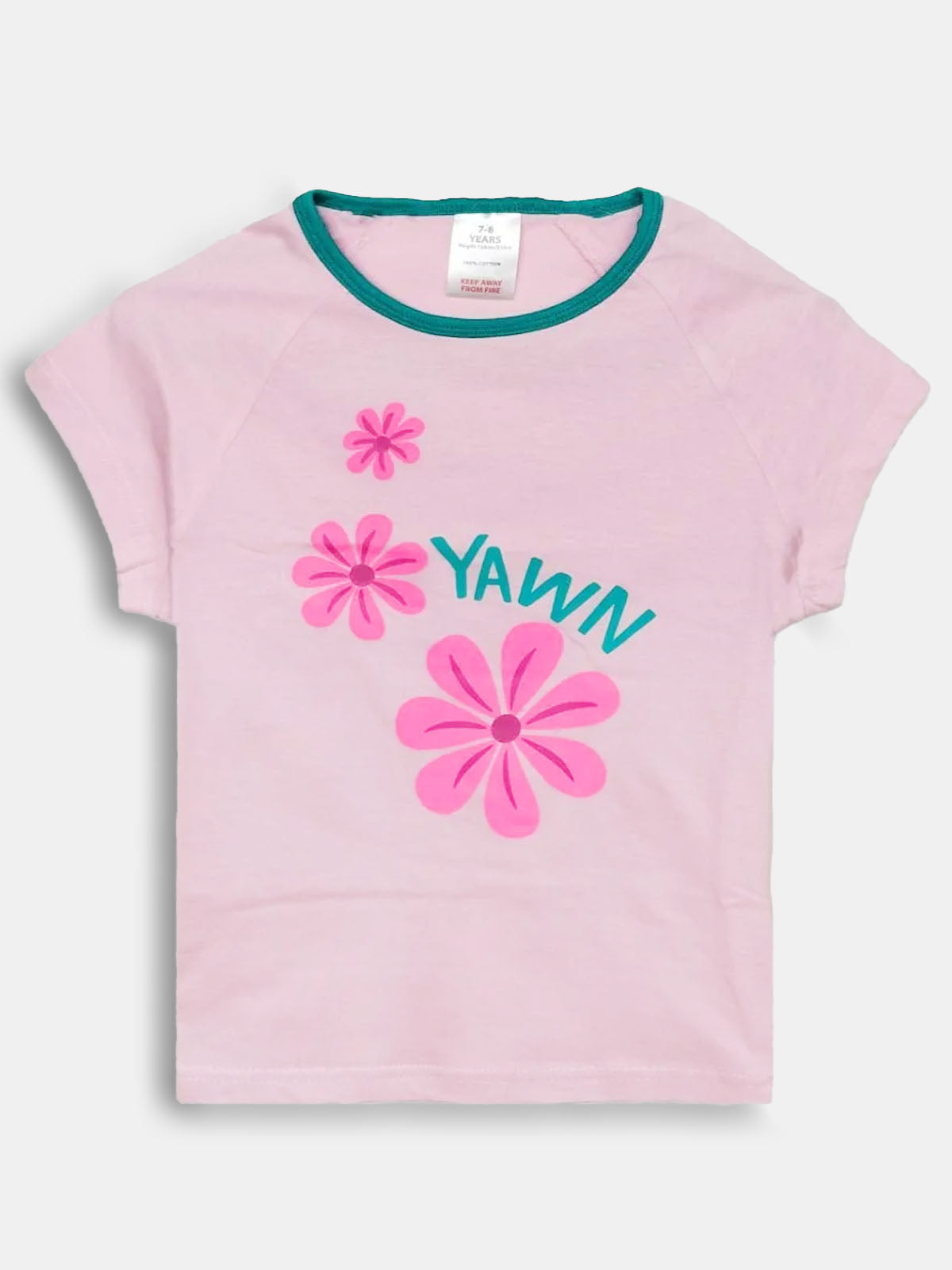 Girls Printed Shorty Set