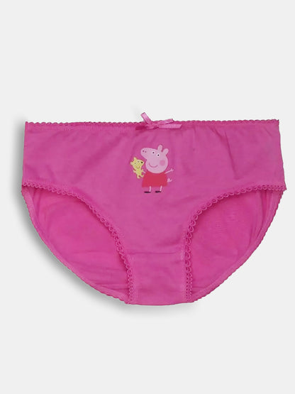 Girls Printed 5 Pack Briefs