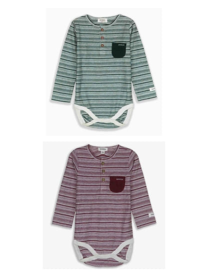 Baby Striped Bodysuits