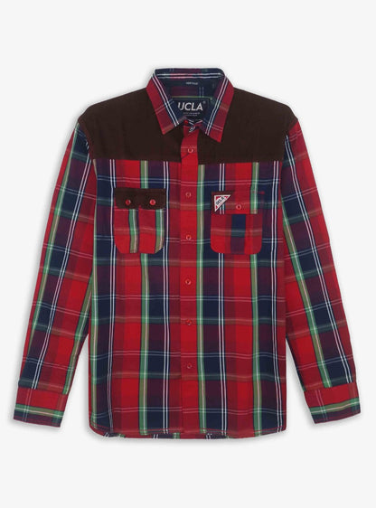 Mens Checked Woven Shirt