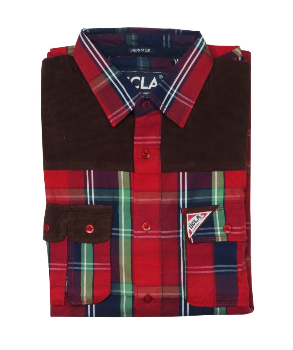 Mens Checked Woven Shirt