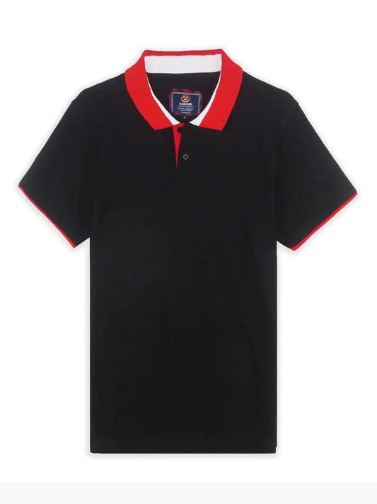 Mens Solid Polo T Shirt