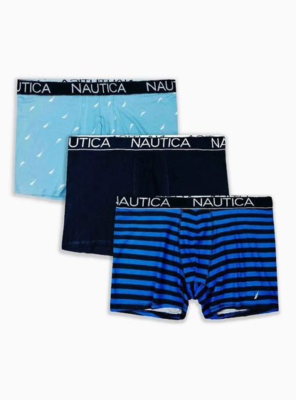 Mens 3 Pack Stretch Boxer Briefs