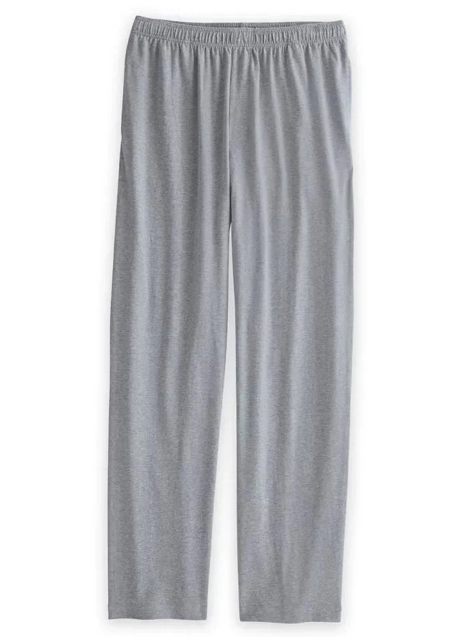 Mens Lounge Grey Melange Track Pant