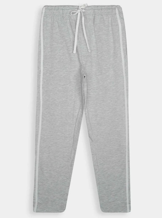 Mens Fleece Grey Track Pant