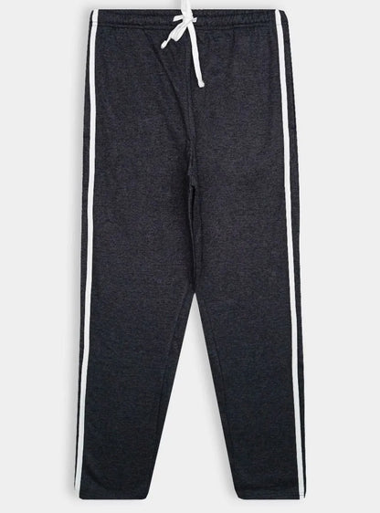 Mens Fleece Charcoal Track Pant