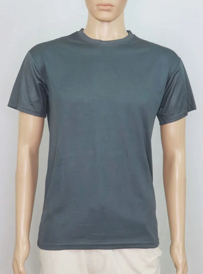 Mens Dry Fit T Shirt Grey