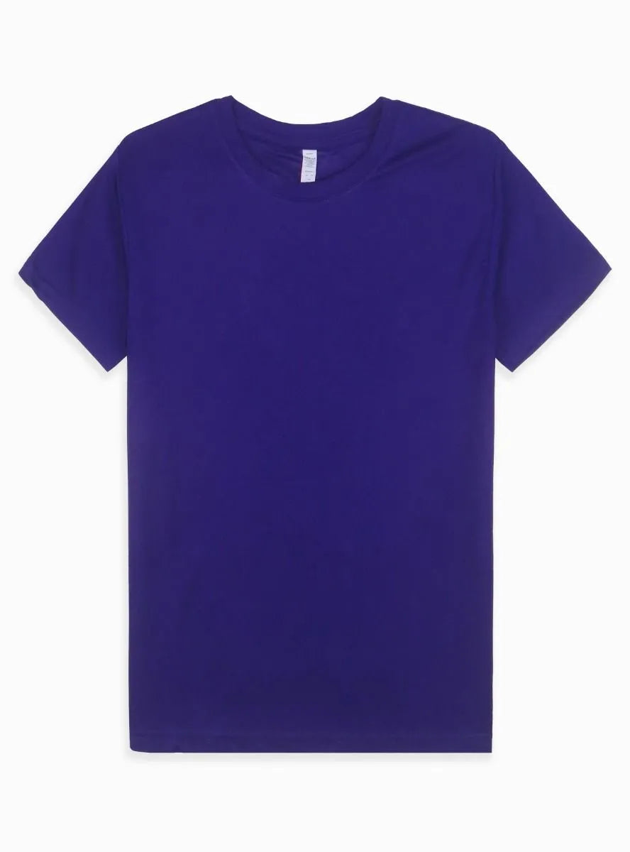 Mens Dry Fit T Shirt Purple