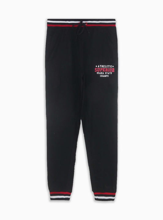 Mens French Terry Jogger Black