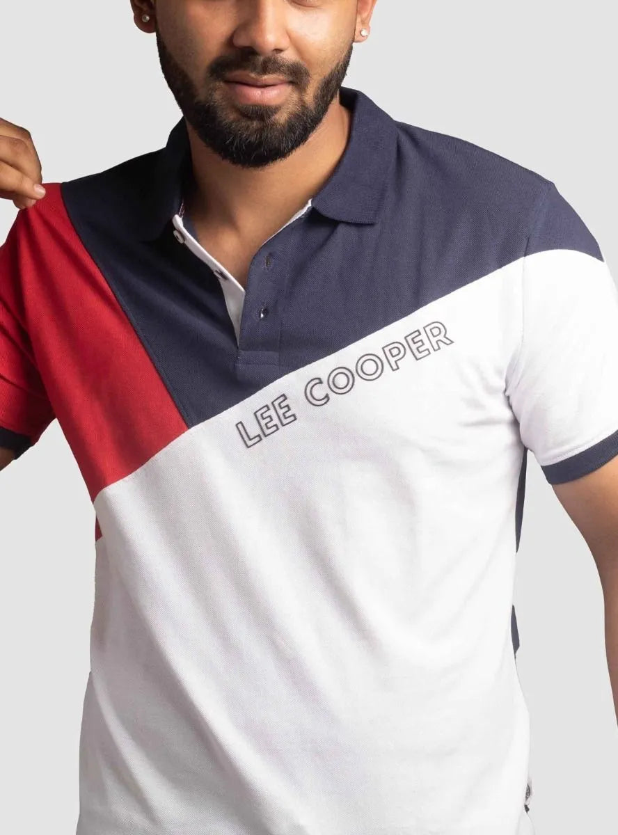 Mens Polo Shirt Denim