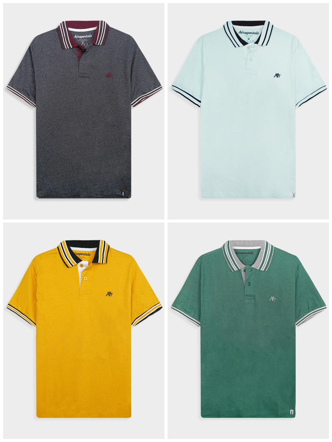 Mens Mixed Collar T Shirts
