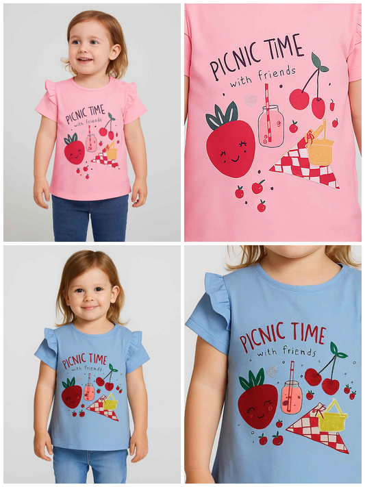 Baby Girls Applique Tops