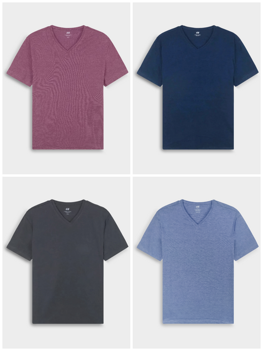 Mens V Neck T-Shirts
