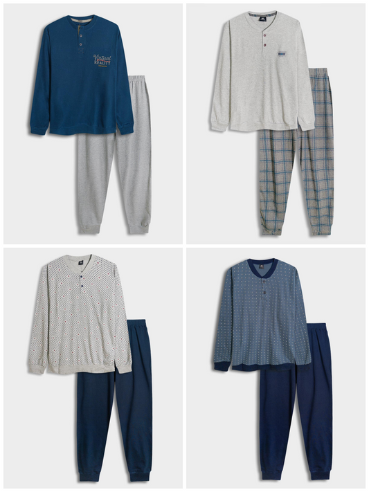 Mens Winter Pyjama Set