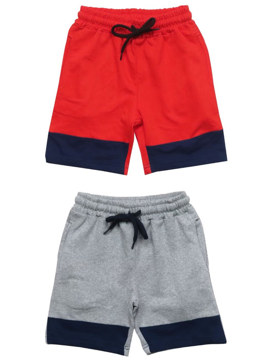 Boys Cut n Sew French Terry Knit Shorts