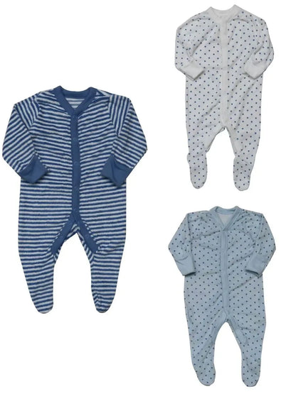 Baby Terry Sleepsuits