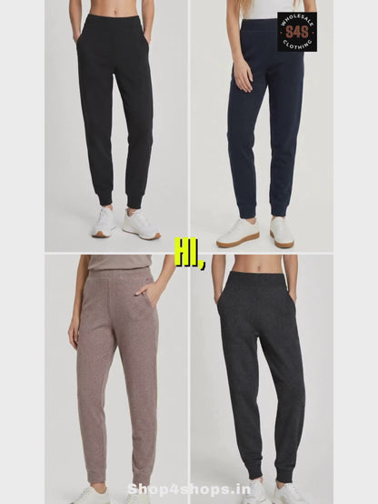 Ladies Organic Cotton Brown Jogger