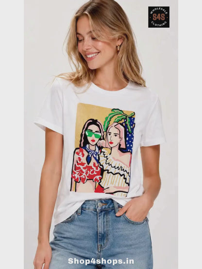 Ladies Printed Top