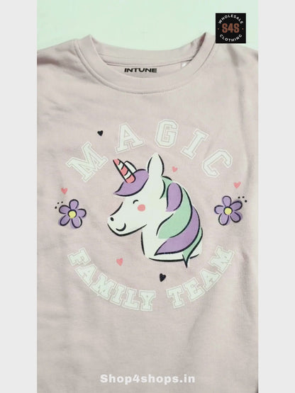 Girls Long Sleeve Pullover