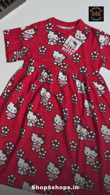 Girls Printed Dress